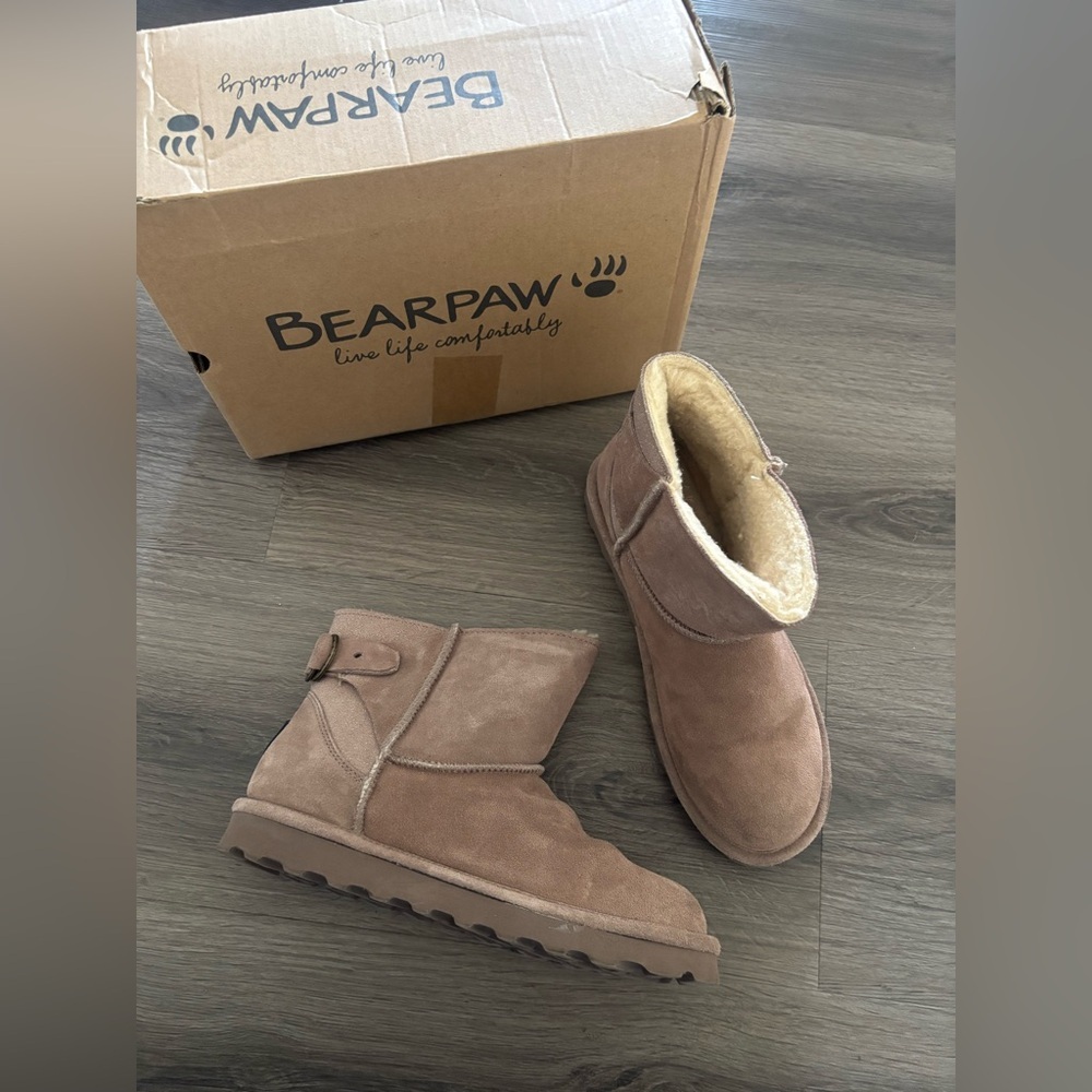 BearPaw Betty Never wet Ankle Booties - Picture 2 of 9